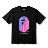 Bathing Ape T Shirt Printed Large Size Loose Short Sleeve T-shirt