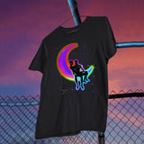 Valentine's Day T Shirts Couples Autumn Printed Loose Short Sleeve Women's T-shirt