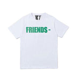 Vlone Printed Loose Hip Hop Shortsleeved Tshirt Hip Hop Men And Women