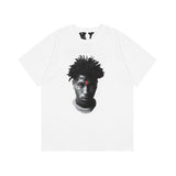 Vlone T Shirt Printed Shortsleeved Popular Men'S Coat Tops Tshirt Vlone