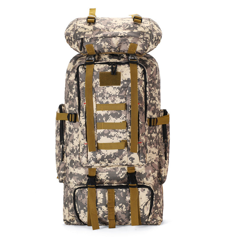 Hiking Backpacks Waterproof 85L Large Capacity Casual Backpack