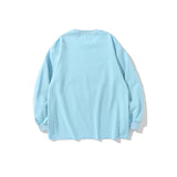 Man Fall Outfits Couple's T-shirt Autumn and Winter Loose Casual Long Sleeves Men's T-shirt