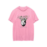 Jelly Roll T Shirt Portrait Printing Loose Short Sleeve T-Shirt