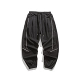 Man Fall Outfis Simple Skinny Sports Jogger Pants Loose Leisure All-Matching Trousers