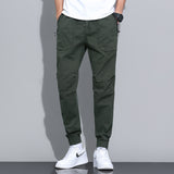 Cuffed Cargo Pants Summer Casual Men's Sports Trousers