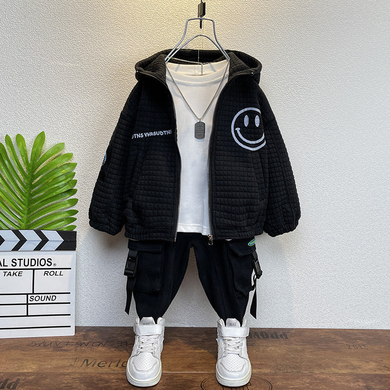 Toddler Boys Jackets Boys' Coat Spring and Autumn Jacket Tops Children's Clothing