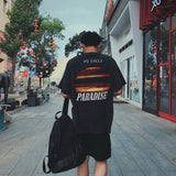 Askyurself T Shirt 3M Reflective Letter Crew Neck Short Sleeve T-shirt