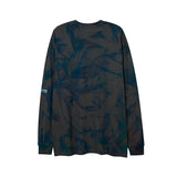 Man Fall Outfits Loose Oversize Long Sleeve Men 'S Hip Hop Tie-Dyed Letter Printing