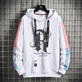 Men Hoodie Pullover Loose Sports and Leisure Top Youth Trendy