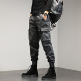 Cuffed Cargo Pants Men's Overalls Trendy Outdoor Men's Pants Width