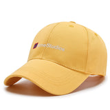 Ball Caps Spring and Autumn Embroidered 100% Cotton Hat Women's Outdoor Baseball Cap