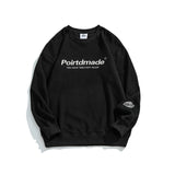 Crew Neck Sweatshirts for Men Men's Clothing Retro Alphabet Printed Crew Neck Sweatshirt