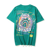 Bathing Ape T Shirt Cartoon Round Neck Summer Printed Large Size Short Sleeve Casual