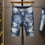 Men Jorts Stretch Shorts Cropped Pants