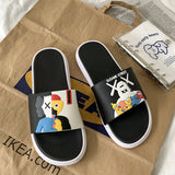Men's Flip Flops Men Slides Comfort Slides Sandal Slippers Men's Summer Fashion Outdoor Wear Men's Beach Fashion Slippers