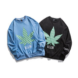 Crew Neck Sweatshirts for Men Men's Autumn Preppy Style Letters Embroidered Sweater