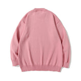 Men Sweater Cartoon Anime Print Knitwear Men 'S Pullover