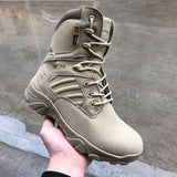 Hiking Shoes Combat Boots High-Top Combat Boots Outdoor Climbing Boots Desert Boots