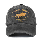 Beth Dutton Hat Graffiti Printing Baseball Cap Yellowstone Yellow Baseball Cap