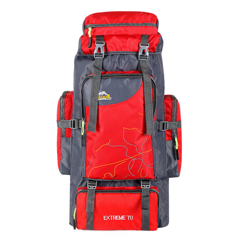 Hiking Backpacks Large Capacity Waterproof 70L Backpack
