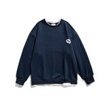 Crew Neck Sweatshirts for Men Men's Autumn Wear Printed Crew Neck Sweatshirt Casual