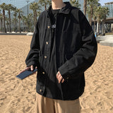 Men Denim Jackets Spring and Autumn Denim Jacket for Male Students