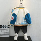 Toddler Boys Jackets Children's Clothing Boys Autumn Clothing Baseball Uniform Jacket