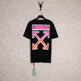 Off White Tshirt Short Sleeve Ow Men'S Cotton Color Arrow Owt