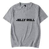 Jelly Roll T Shirt Jelly Roll Name Printed Round Neck Men And Women Same Style