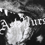 Askyurself T Shirt Dark Style Animal Print Men's Loose