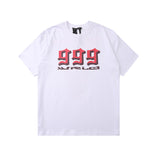 Vlone T Shirt Large V Printed Short Sleeve Men'S And Women'S High Street Loose T-Shirt