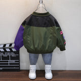 Toddler Boys Jackets Boys' Jacket Spring Baseball Uniform