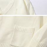 Men Sweater Men's Sweater Coat Idle Style Trendy Loose Jacket
