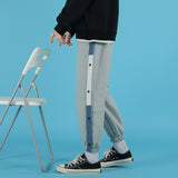 Men's Pants Autumn Men's Trendy Hong Kong Style Loose Casual Trousers