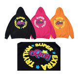 Man Fall Outfits Hooded Sweater Men's and Women's Autumn and Winter Loose Couple's Jacket