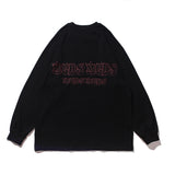 Man Fall Outfits Loose round Neck Letter Long Sleeve National Fashion Brand Heart Printing Couple Sweater Top Men