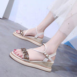 Platform Heels for Women Summer Word with Platform Fashion