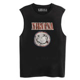 Nirvana T Shirt Rock Sleeveless T-Shirt Vest