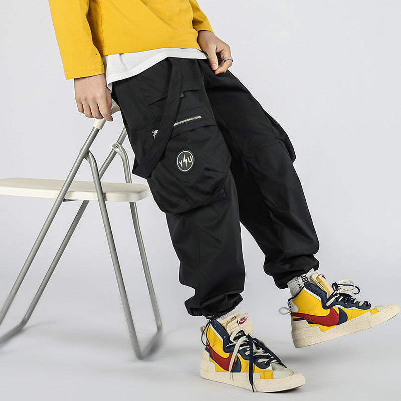 Men's Pants Autumn Loose Sports Ankle Length Casual Pants