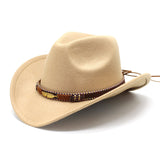 Beth Dutton Hat Western Cowboy Top Hat for Men Women Couples' Cap Felt Cap