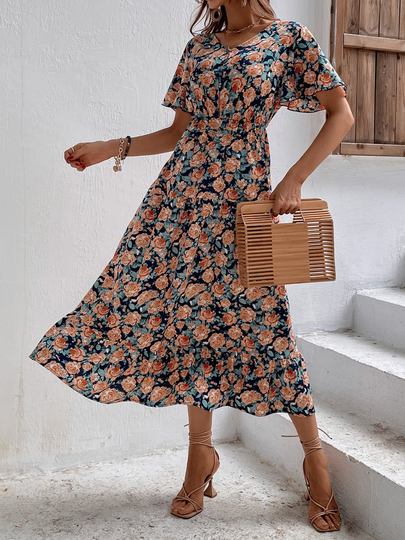Nine Britton Dress Flower Dress