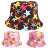Bucket Hat Fishing Cap Cotton Print Fisherman Hat Printing Female Outdoor Casual Sun Hat