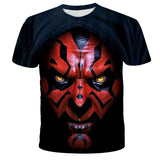 Skull Apparel Skull Digital Printing Fashion round Neck