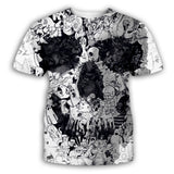 Skull T Shirt Printed Skull