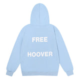 Kanye West Sunday Service Hoodie Autumn And Winter Free Hoover Blue Casual Pullover Hooded