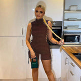 Music Festivals Rave Outfits Dress Spring and Summer Women's Clothing Fashion round Neck Slim Dress