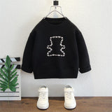 Toddler Boys Sweater Boys' Sweater Bear Sweater Spring and Autumn