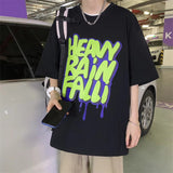 Men T-Shirts Printed Loose Casual