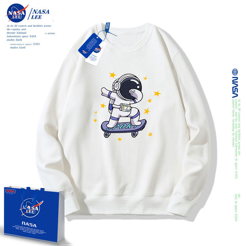 Nasa Children Hoodie Nasa Children'S Round Neck Sweater Spring And Autumn