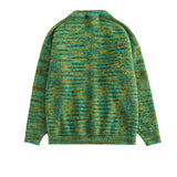 Men Sweater Letter Embroidery Vintage Sweater Men's Pullover